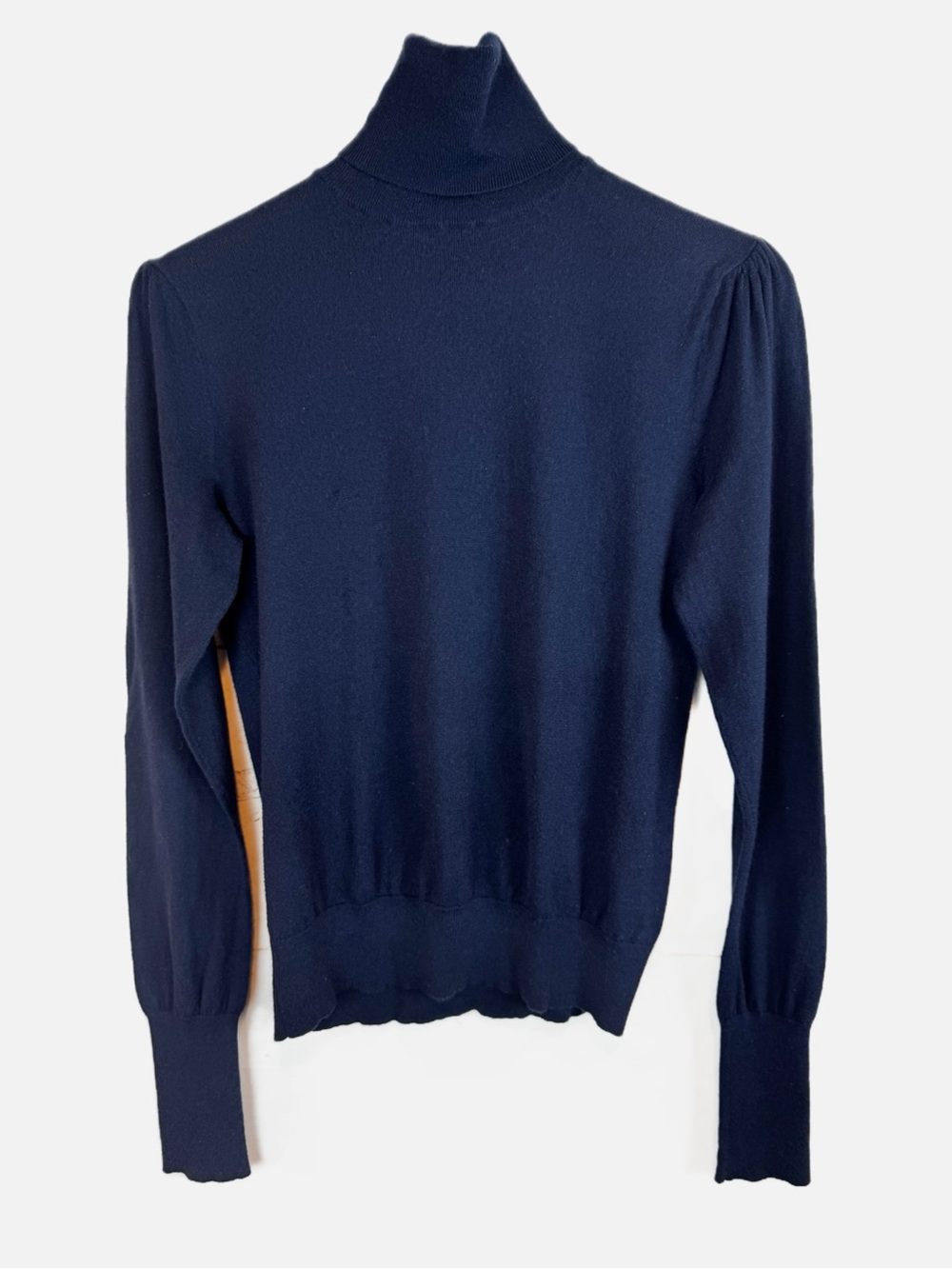 Ralph Lauren | Wool Cotton Blend Turtleneck Sweater, L